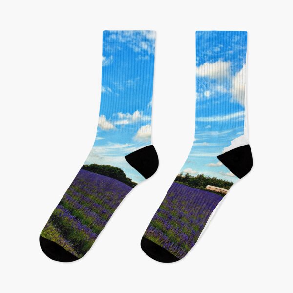 Item preview, Lavender Field Summer Flowers Cotswolds England designed and sold by AndyEvansPhotos.