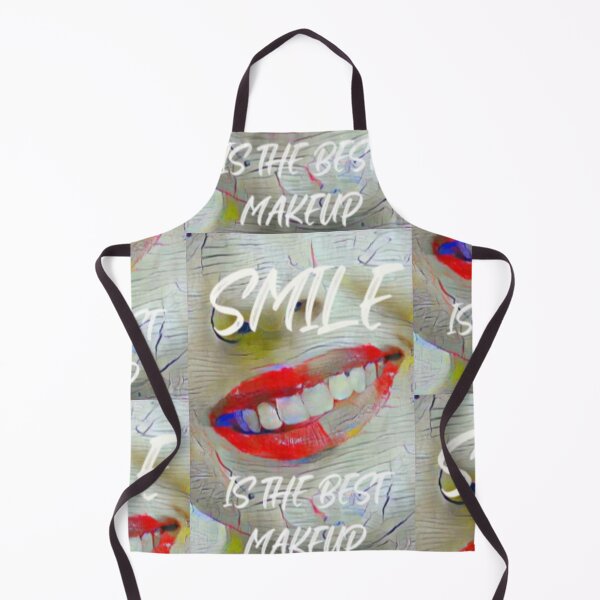 Item preview, Smile is the best make up with white slim wording shown teeth designed and sold by Bekindtome.