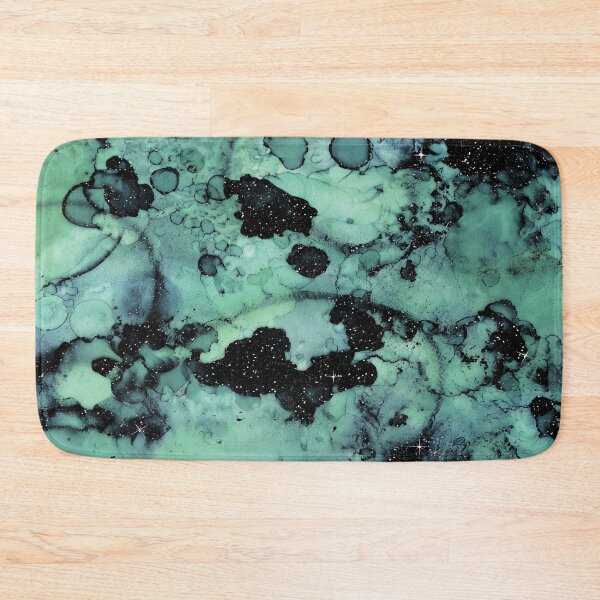 Item preview, Sparkling Ink Teal Black designed and sold by storyboxdesigns.