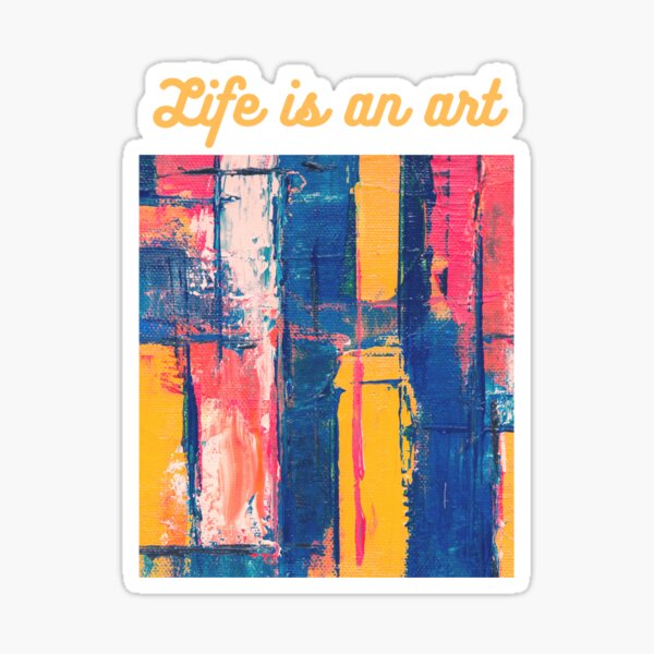 "Art" Sticker by UGallery | Redbubble