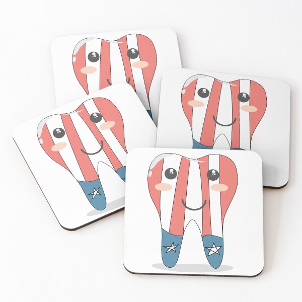 Item preview, USA Tooth Flag designed and sold by ShopiDentistry.