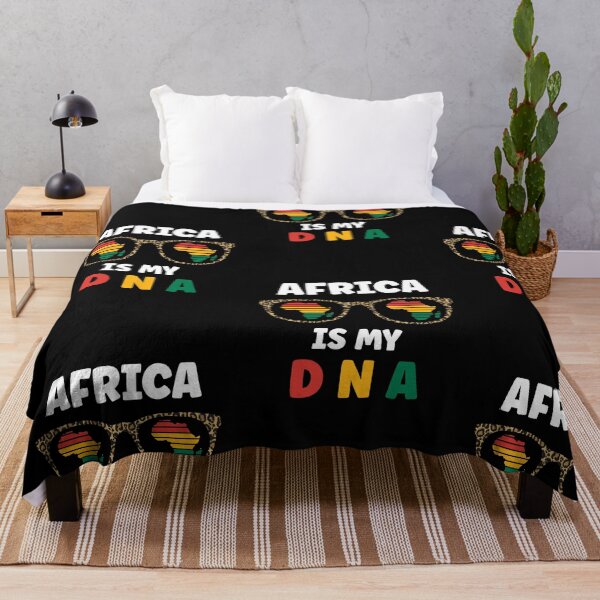 Aperçu de l'œuvre L'Afrique est mon ADN, l'Afrique est ma maison créée et vendue par SportyDogShop.