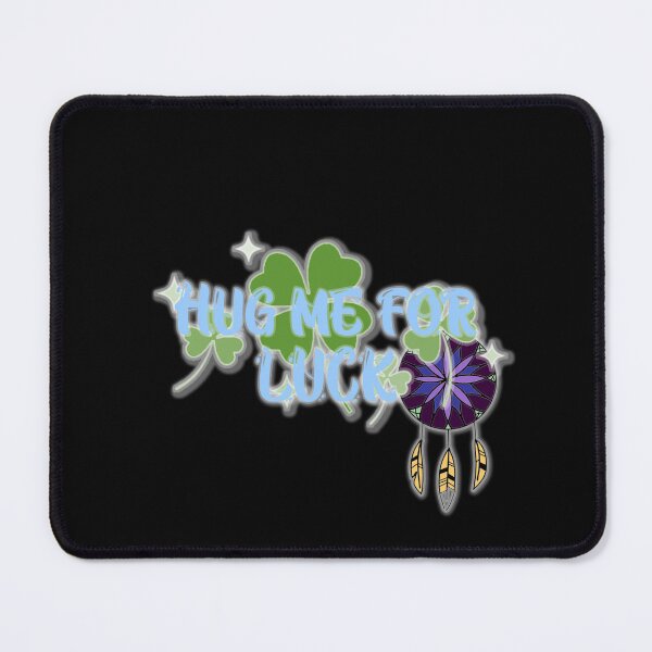 Item preview, Hug me for Luck with dreamcatcher and clovers designed and sold by Marwad Haveli.
