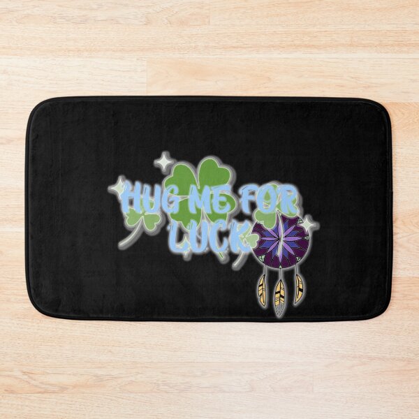 Item preview, Hug me for Luck with dreamcatcher and clovers designed and sold by Marwad Haveli.