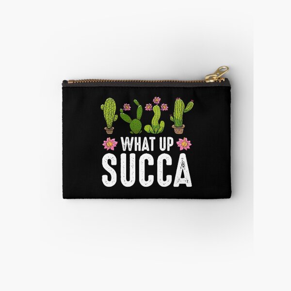 Item preview, Cute Cactus What Up Succa? Succulent Plant Lover designed and sold by mteehut.