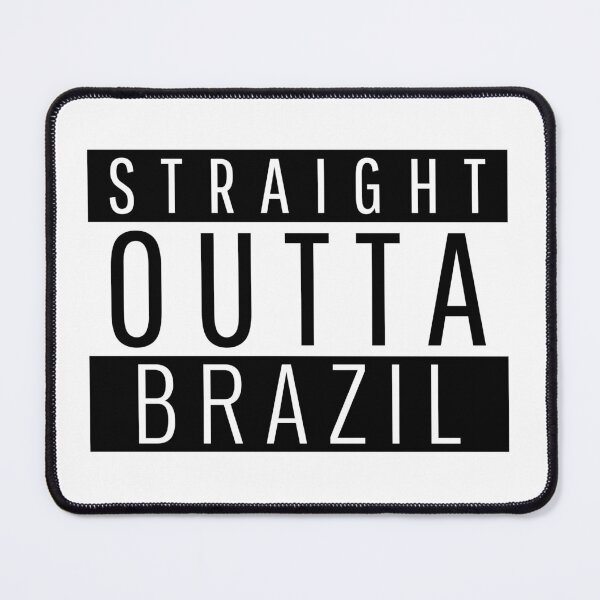 Item preview, Straight Outta Brazil Indiana Brazil IN designed and sold by Teelogic.
