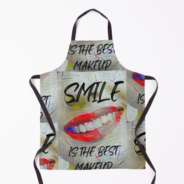 Item preview, Smile is the best make up with black slim wording shown teeth designed and sold by Bekindtome.