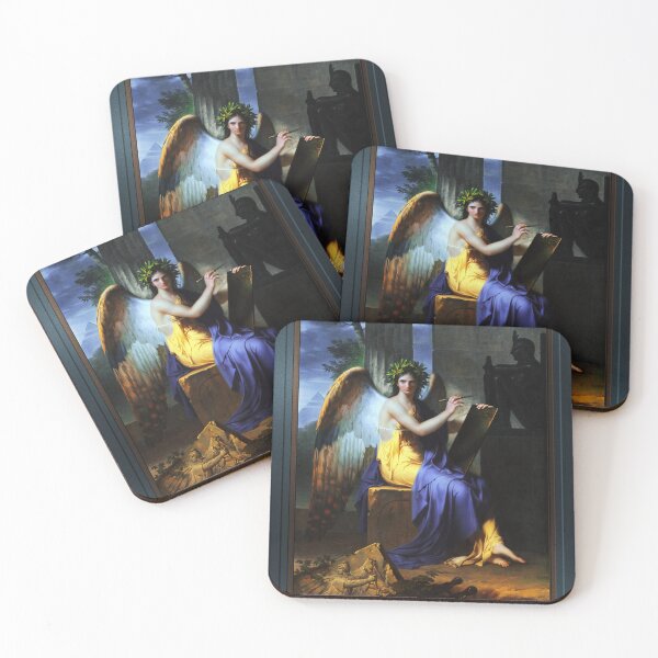 Item preview, Clio Muse of History by Charles Meynier Remastered Xzendor7 Classical Art Old Masters Reproductions designed and sold by Xzendor7 Digital Art Creations.