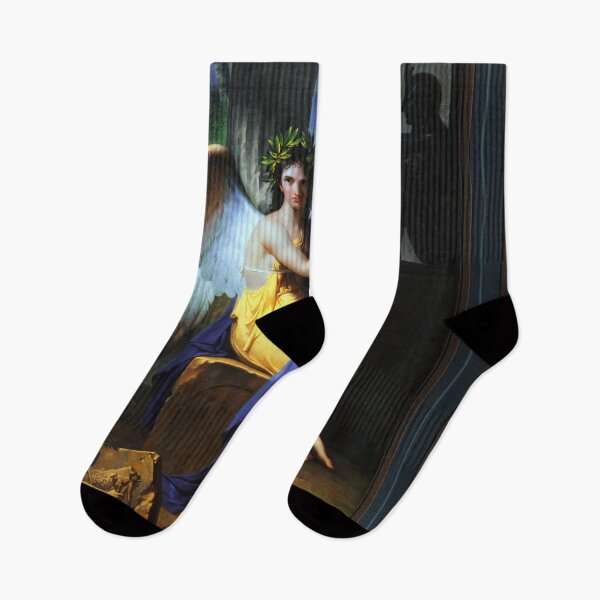 Item preview, Clio Muse of History by Charles Meynier Remastered Xzendor7 Classical Art Old Masters Reproductions designed and sold by Xzendor7 Digital Art Creations.