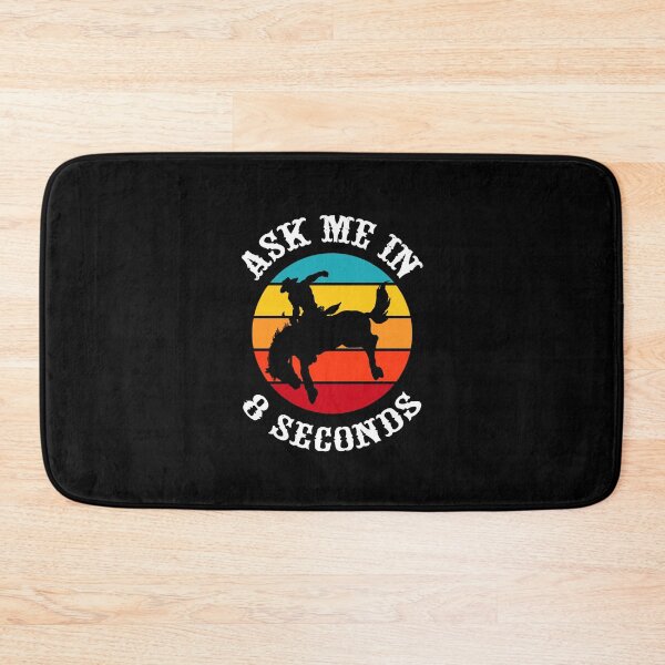 Item preview, Ask Me In 8 Seconds, I Love Rodeo designed and sold by SportyDogShop.