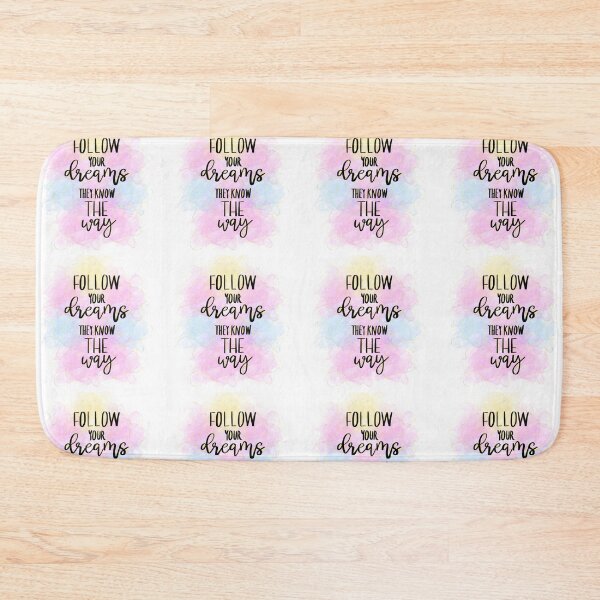 Item preview, Follow Your Dreams Quote motivational Quote designed and sold by ManifestoDesign.