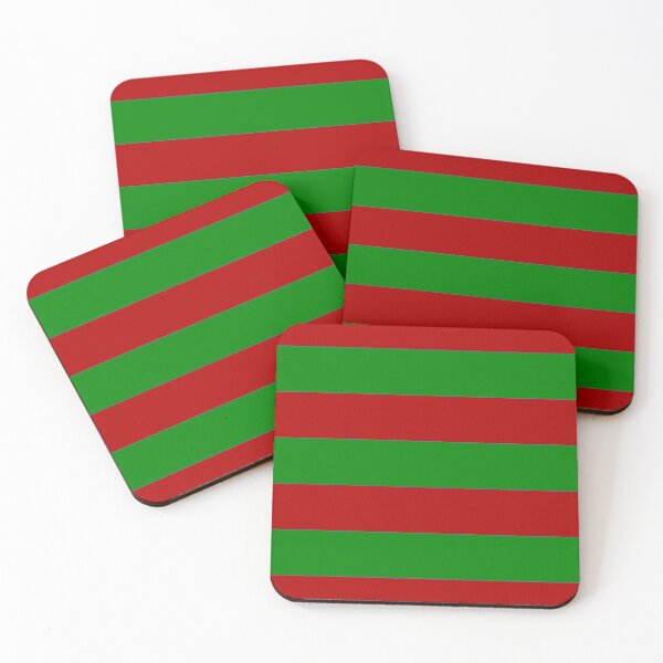 Item preview, red and green hoops designed and sold by nigejohn.