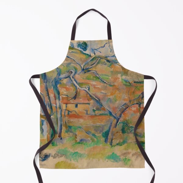 Item preview, Trær og hus, Provence by Paul Cézanne (1885) designed and sold by allhistory.