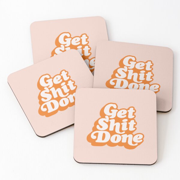 Item preview, Get Shit Done designed and sold by MotivatedType.