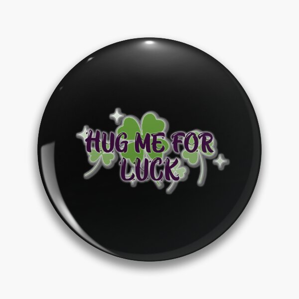 Item preview, Hug me for Luck with clovers designed and sold by Marwad Haveli.