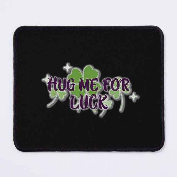 Item preview, Hug me for Luck with clovers designed and sold by Marwad Haveli.