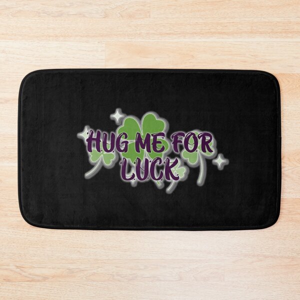 Item preview, Hug me for Luck with clovers designed and sold by Marwad Haveli.