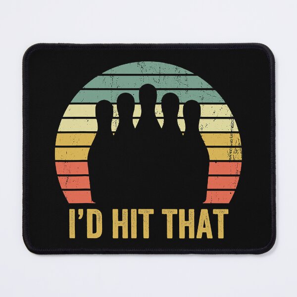 Item preview, Id Hit That Retro Vintage Bowling Pins Bowling Team Funny Bowler designed and sold by Rebecca-Cruz.