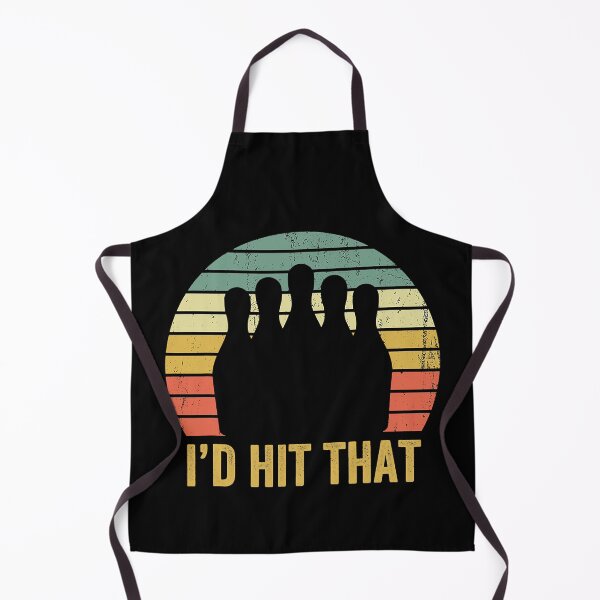 Item preview, Id Hit That Retro Vintage Bowling Pins Bowling Team Funny Bowler designed and sold by Rebecca-Cruz.
