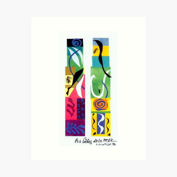 Item preview, henri matisse abstract paintings designed and sold by barbarapabst99.