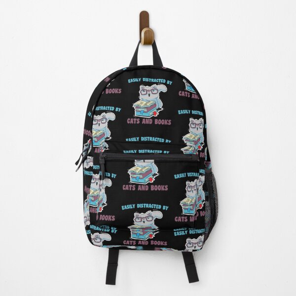 Item preview, Easily Distracted By Cats And Books designed and sold by anziehend.