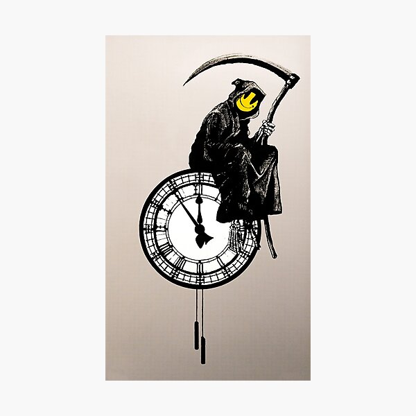 Item preview, Banksy Grin Reaper designed and sold by Weston  Westmoreland.