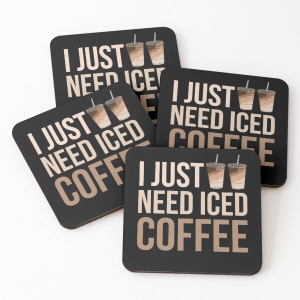 Item preview, I Just Need Iced Coffee designed and sold by WALID65.