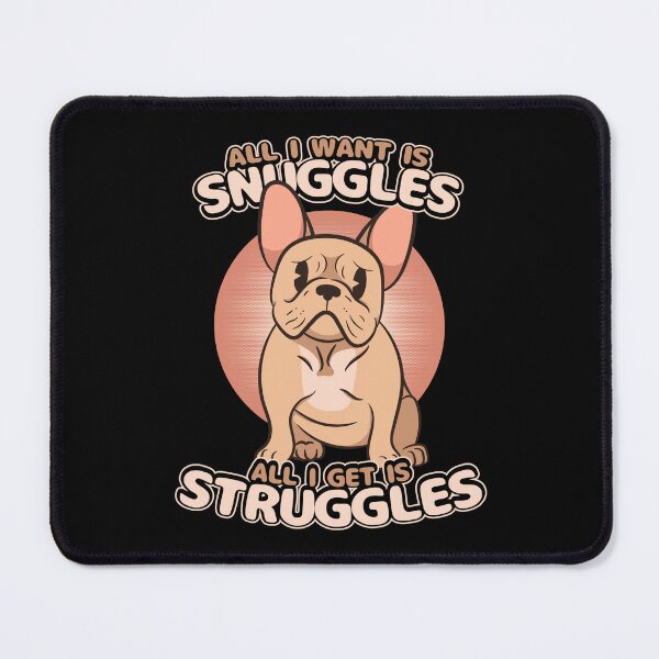 Item preview, KAWAII FRENCHIE | SNUGGLES & STRUGGLES designed and sold by ROBO MEGA.