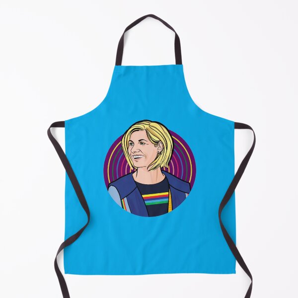 Item preview, Jodie Whittaker rainbow retro illustration designed and sold by badgewolf.