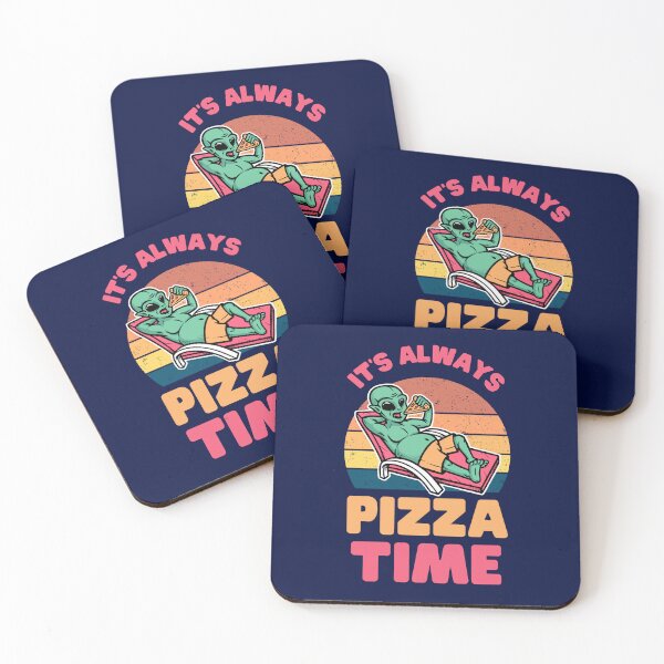 Item preview, Alien Loves Pizza designed and sold by Keep Smiling.