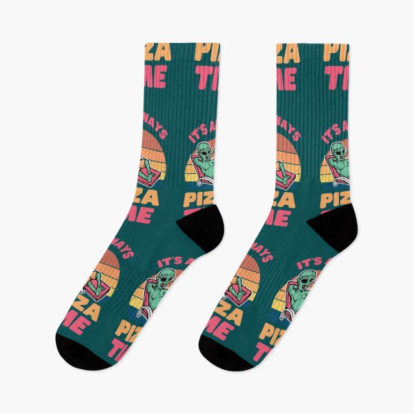 Item preview, Alien Loves Pizza designed and sold by Keep Smiling.