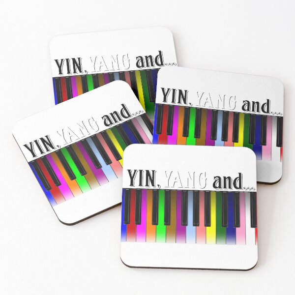 Item preview, YIN, YANG and... PIANO INSPIRATIONAL MOTIVATIONAL designed and sold by KoolDsignsMUSIC.