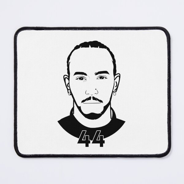 Item preview, Lewis Hamilton 44 , fan-art designed and sold by DesignJadaStore.