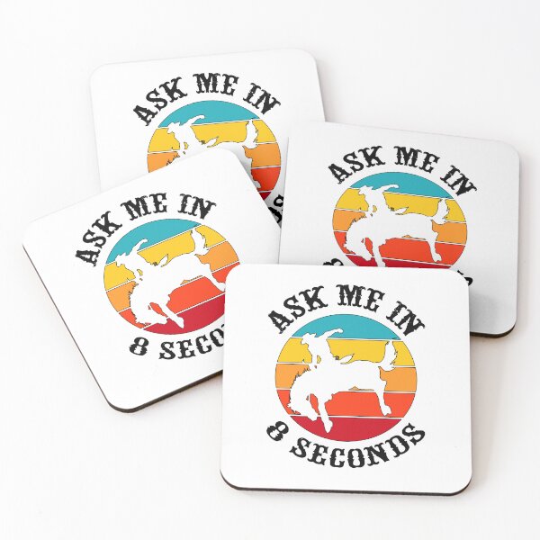 Item preview, Ask Me In 8 Seconds, I Love Rodeo designed and sold by SportyDogShop.