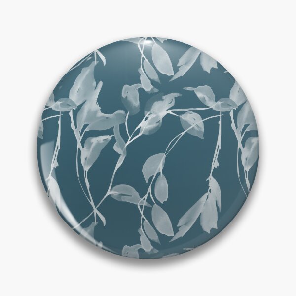 Artikelvorschau, Copy of Watercolor Leaves in Teal entworfen und verkauft von meggydesigns.