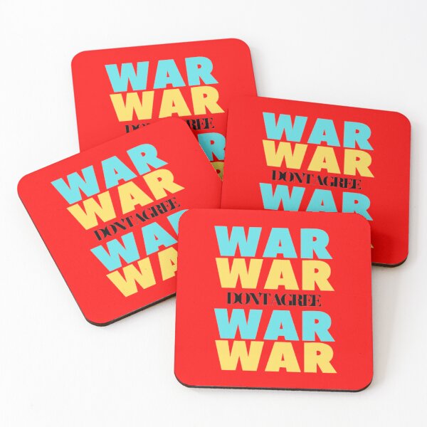 Item preview, War - don't agree designed and sold by thundercandy.