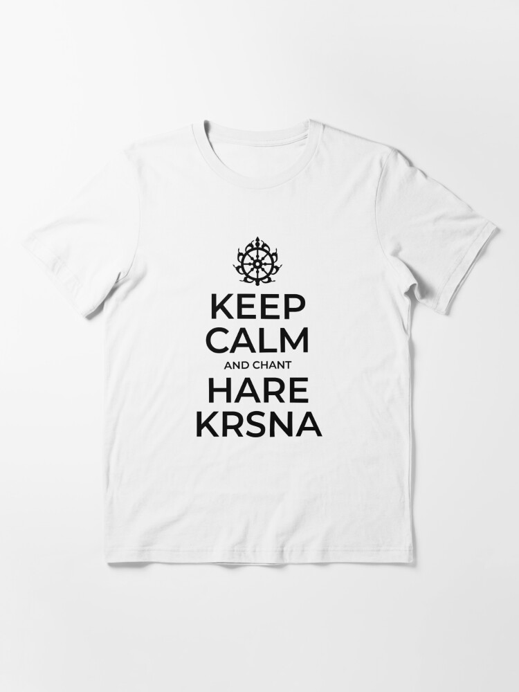 Keep Calm and Chant Hare Krishna Mantra Chanting' Women's T-Shirt