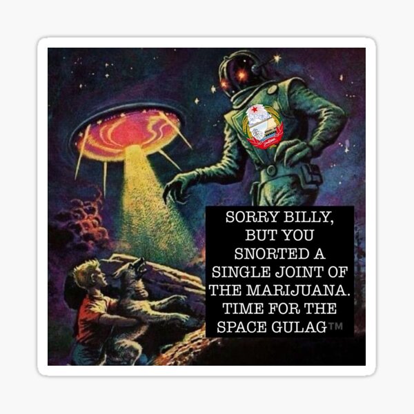 Space Gulag Sticker