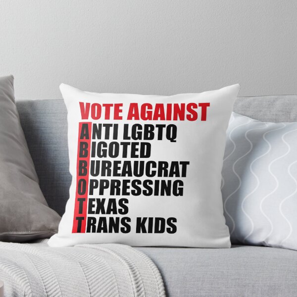 Item preview, Vote Against Greg Abbott Texas Governor Election Acrostic designed and sold by Epic Love Designs.