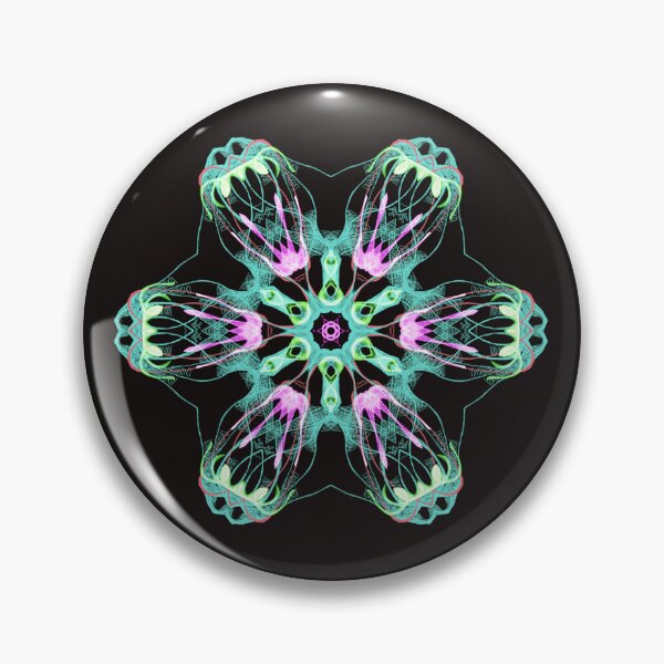 Item preview, Green Aloha Flower Mandala designed and sold by D-Kaleidoscope.