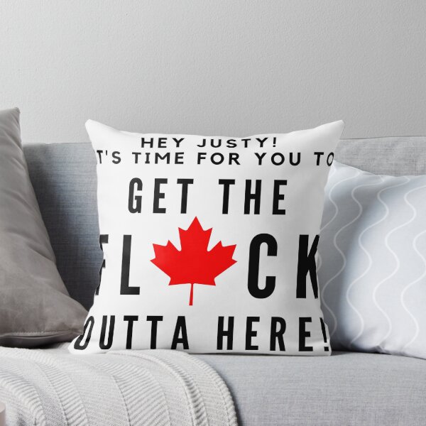 Item preview, Hey Justy! It's Time For You To Get The Flock Outta Here! Black Text designed and sold by TWMBDesigns.