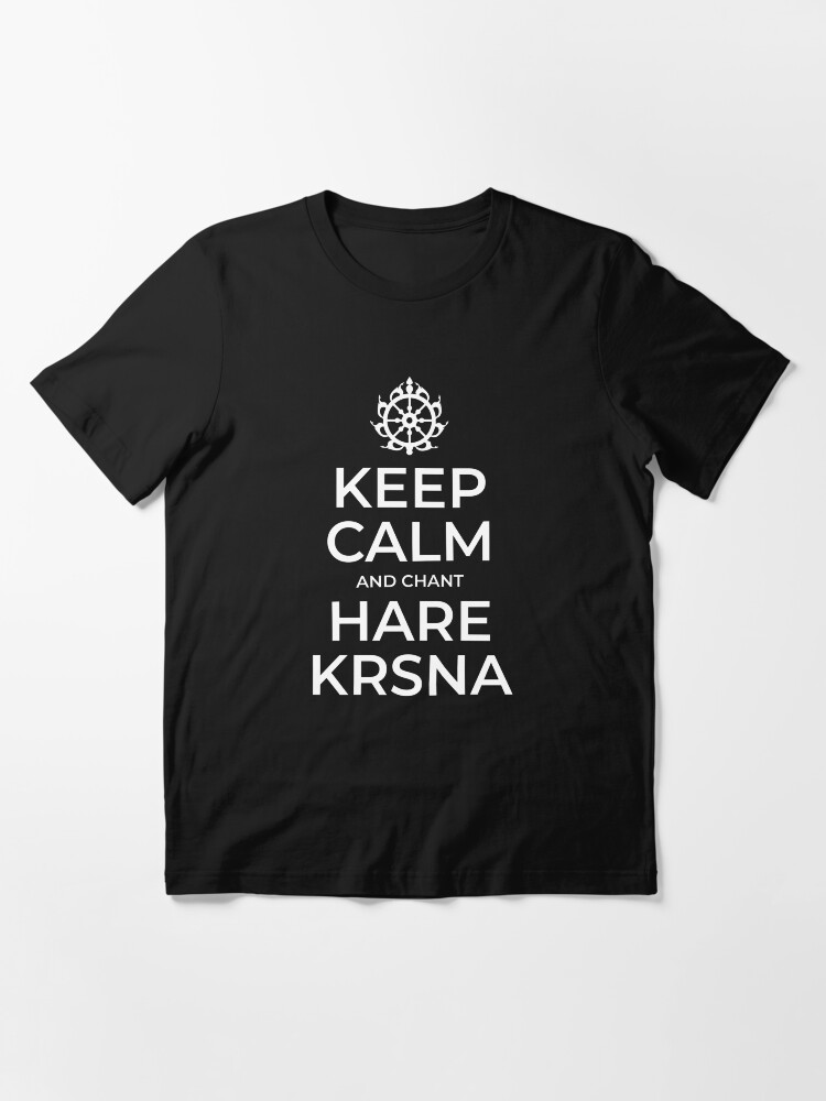 Keep Calm and Chant Hare Krishna Mantra Chanting' Women's T-Shirt