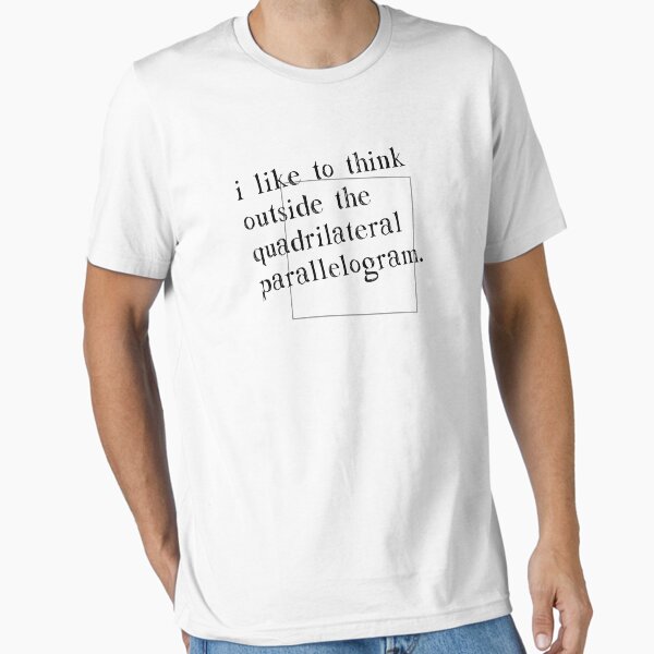 Vista previa del artículo con la obra «Me gusta pensar fuera de la caja», diseñado y vendido por TheShirtYurt.