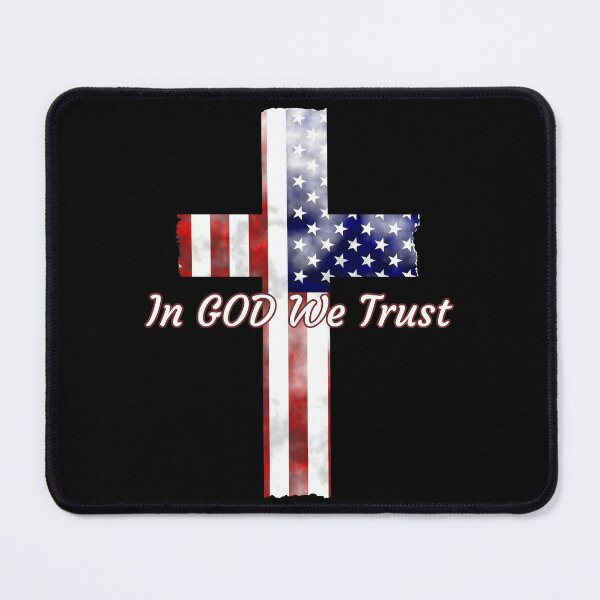 Item preview, In God We Trust American Flag Cross designed and sold by ksmusselman.