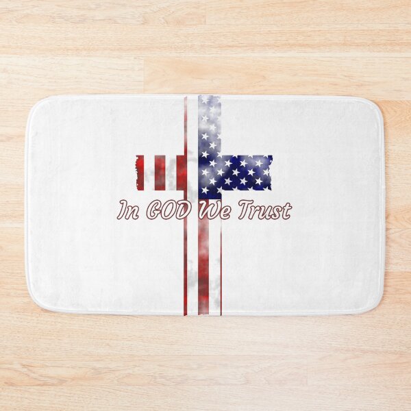 Item preview, In God We Trust American Flag Cross designed and sold by ksmusselman.