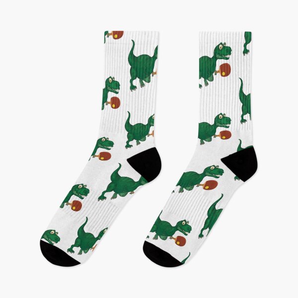 Artikelvorschau, Dinosaurier, der Tischtennis spielt, lustiges gutes Dinosaurier-Tischtennis-Liebhaber-kühles grünes Design entworfen und verkauft von pedrored369.