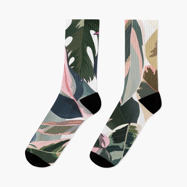 Item preview, Colorful Amazonian Tropical Palm Leaves on White designed and sold by meggydesigns.