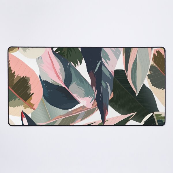 Item preview, Colorful Amazonian Tropical Palm Leaves on White designed and sold by meggydesigns.