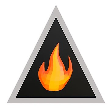 Artwork thumbnail, LowPoly Fire by Razor3D