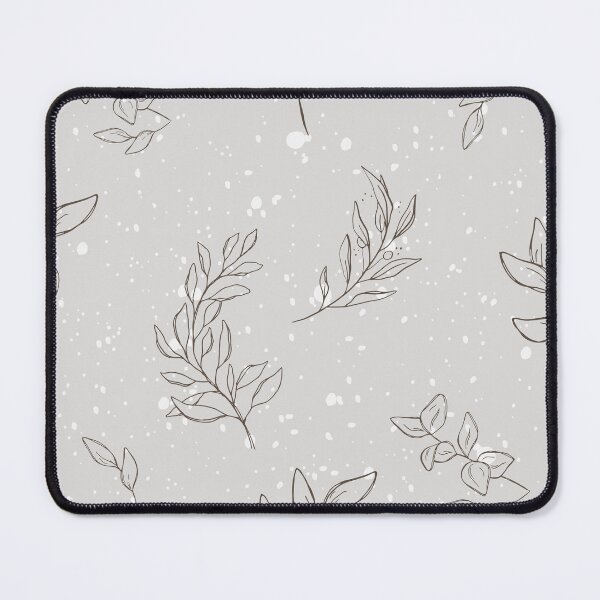 Item preview, Soft beige leaves pattern designed and sold by Levated.